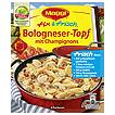 Produktabbildung: Maggi fix & frisch Bologneser-Topf mit Champignons  50 g