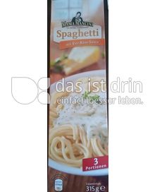 Produktabbildung: Mama Mancini Spaghetti mit Vier-Käse-Sauce 315 g