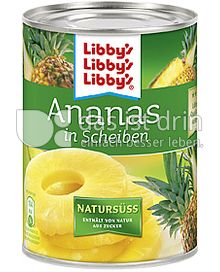 Produktabbildung: Libby's Ananas in Scheiben Natursüß 560 g