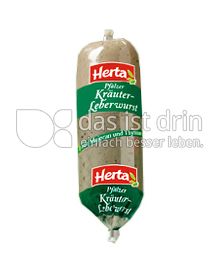 Produktabbildung: Herta Pfälzer Kräuterleberwurst 125 g