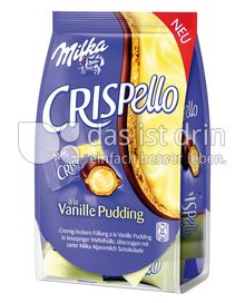 Produktabbildung: Milka Crispello à la Vanille Pudding 150 g