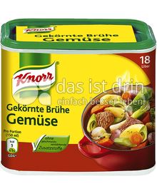 Produktabbildung: Knorr Gekörnte Brühe Gemüse 18 l