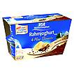 Produktabbildung: Weihenstephan Rahmjoghurt 4 Mini-Desserts à la Banana-Split  300 g