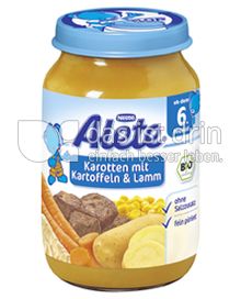 Produktabbildung: Nestlé Alete Karotten mit Kartoffeln & Lamm 190 g