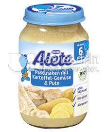 Produktabbildung: Nestlé Alete Pastinaken mit Kartoffel-Gemüse & Pute 190 g