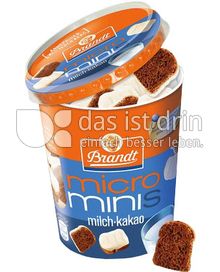 Produktabbildung: Brandt micro minis Milch-Kakao 80 g