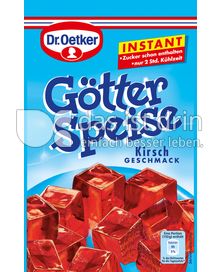 Produktabbildung: Dr. Oetker Götterspeise Instant Kirsch-Geschmack 