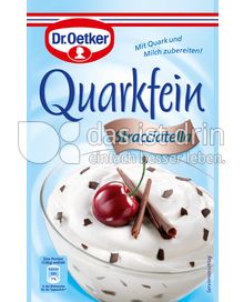 Produktabbildung: Dr. Oetker Quarkfein Stracciatella 