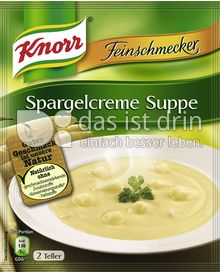 Produktabbildung: Knorr Feinschmecker Spargelcreme Suppe 0,5 l