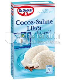 Produktabbildung: Dr. Oetker Cocos-Sahne Likör Mousse 