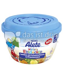 Produktabbildung: Nestlé Alete Kleine Entdecker Gemüse mit Schweinefleisch in Pflaumensauce 260 g