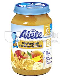 Produktabbildung: Nestlé Alete Obstbrei mit Vollkorn-Getreide 190 g