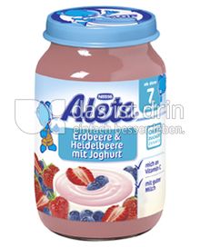 Produktabbildung: Nestlé Alete Erdbeere & Heidelbeere mit Joghurt 190 g