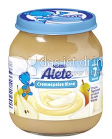 Produktabbildung: Nestlé Alete Cremespeise Birne 125 g