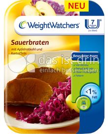 Produktabbildung: Weight Watchers Sauerbraten mit Apfelrotkohl und Kartoffeln 350 g