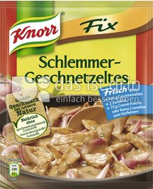 Produktabbildung: Knorr Fix Schlemmer-Geschnetzeltes 43 g