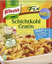 Produktabbildung: Knorr Fix Schichtkohl Gratin 39 g