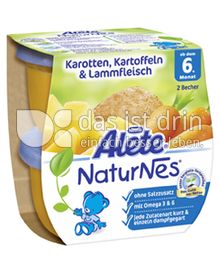 Produktabbildung: Nestlé Alete NaturNes Karotten, Kartoffeln & Lammfleisch 400 g