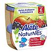 Produktabbildung: Nestlé Alete NaturNes Apfel, Erdbeere & Blaubeere  260 g