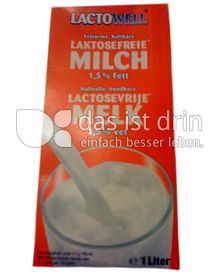 Produktabbildung: Lactowell Fettarme, haltbare laktosefreie Milch 1 l