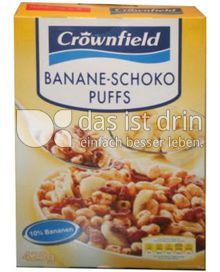 Produktabbildung: Crownfield Banane-Schoko Puffs 425 g