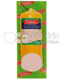 Produktabbildung: Dulano Delikatess Leberwurst 250 g