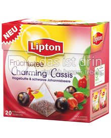Produktabbildung: Lipton Charming Cassis 20 St.
