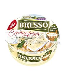 Produktabbildung: Bresso Cremig-frisch mit grünem Pfeffer 200 g