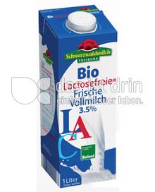 Produktabbildung: Schwarzwaldmilch Bio frische Vollmilch lactosefrei 1 l