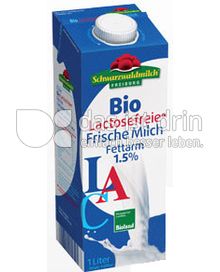 Produktabbildung: Schwarzwaldmilch Bio frische fettarme Milch lactosefrei 1 l