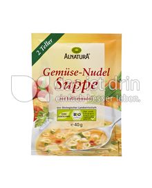 Produktabbildung: Alnatura Gemüse-Nudel Suppe 40 g