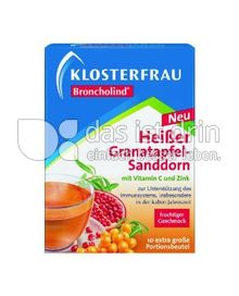 Produktabbildung: Klosterfrau Broncholind Heißer Granatapfel-Sanddorn 10 St.
