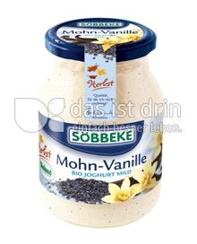 Produktabbildung: Söbbeke Mohn-Vanille Bio Joghurt Mild 500 g