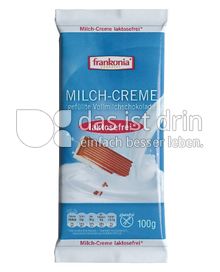Produktabbildung: Frankonia Milch-Creme gefüllte Vollmilchschokolade 100 g
