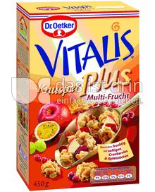 Produktabbildung: Dr. Oetker Vitalis Knusper Plus Multi-Frucht 450 g