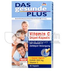 Produktabbildung: DAS gesunde PLUS Vitamin C Depot-Kapseln 40 St.