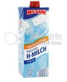 Produktabbildung: Milsani Laktosefreie fettarme H-Milch 1 l