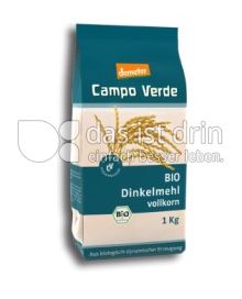 Produktabbildung: Campo Verde Bio Dinkelvollkornmehl 1 kg