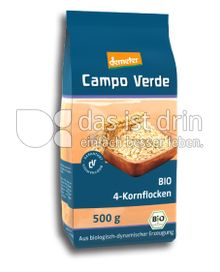 Produktabbildung: Campo Verde Bio 4-Korn Flocken 500 g