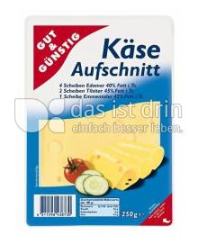 Produktabbildung: Gut & Günstig Käseaufschnitt 250 g