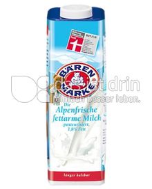 Produktabbildung: Bärenmarke Die Alpenfrische fettarme Milch 1 l