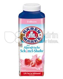 Produktabbildung: Bärenmarke Die Alpenfrische Schüttel-Shake Erdbeere 400 ml
