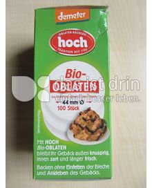 Produktabbildung: hoch Bio-Oblaten 100 St.