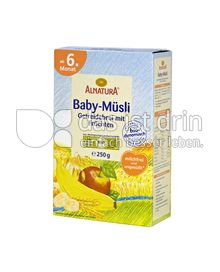 Produktabbildung: Alnatura Baby-Müsli Getreidebrei mit Früchten 250 g