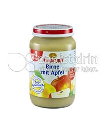 Produktabbildung: Alnatura Birne mit Apfel 190 g
