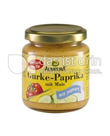Produktabbildung: Alnatura Gurke-Paprika mit Mais 110 g