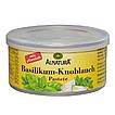 Produktabbildung: Alnatura Basilikum-Knoblauch Pastete  125 g