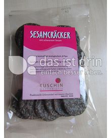 Produktabbildung: Ruschin Makrobiotik Sesamcräcker 60 g