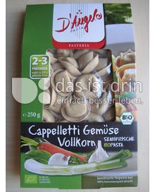 Produktabbildung: D’Angelo Pasta Cappelletti Gemüse Vollkorn 250 g