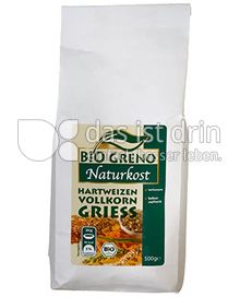 Produktabbildung: Bio Greno Naturkost Hartweizen Vollkorn Griess 500 g